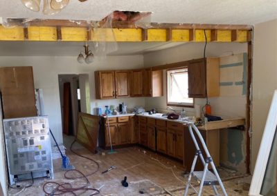 Kitchen Before -Coalhust home