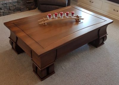 Walnut coffee table